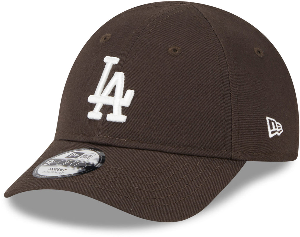 Los Angeles Dodgers New Era 9Forty Infants Brown Baseball Cap (0 - 2 years) - lovemycap
