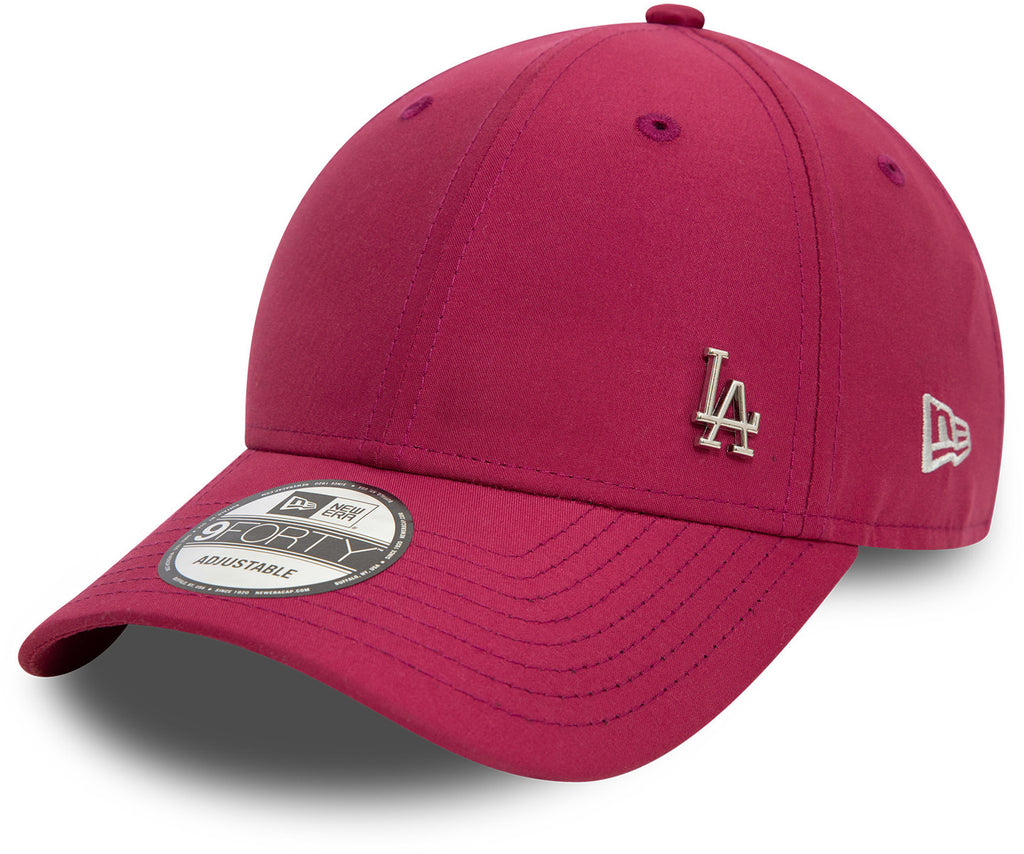 Los Angeles Dodgers New Era 9Forty Flawless Crimson Baseball Cap - pumpheadgear, baseball caps