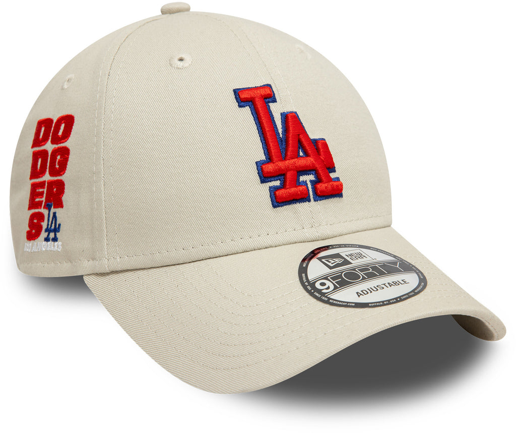 Los Angeles Dodgers New Era 9Forty Side Patch Stone Baseball Cap