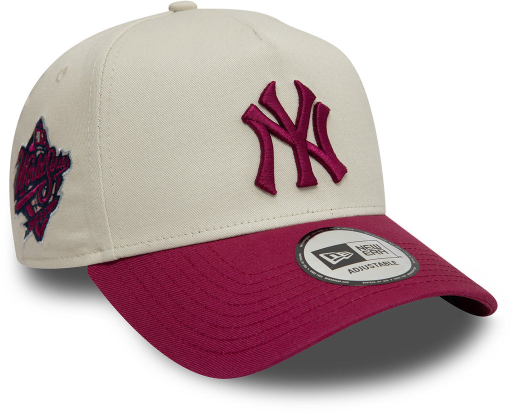 New York Yankees New Era World Series Patch E-Frame Trucker Cap - pumpheadgear, baseball caps