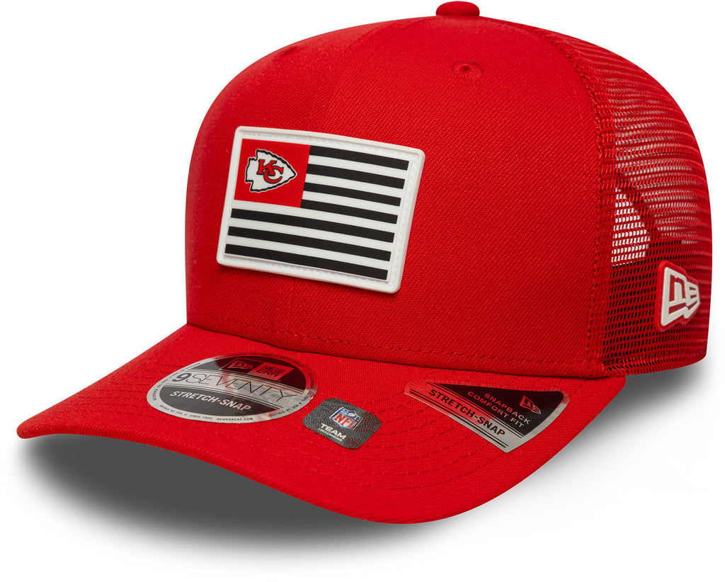 Kansas City Chiefs New Era 9Seventy Stretch Snap Flag NFL Team Cap