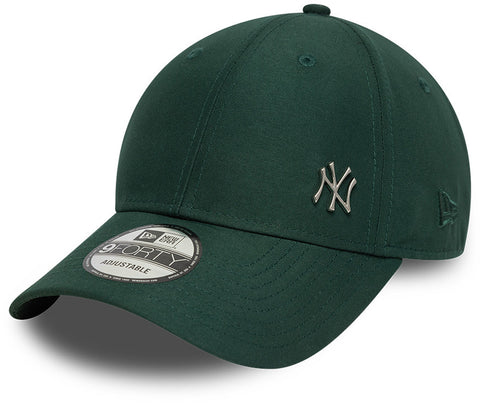 New York Yankees New Era 9Forty Flawless Dark Green Baseball Cap - pumpheadgear, baseball caps