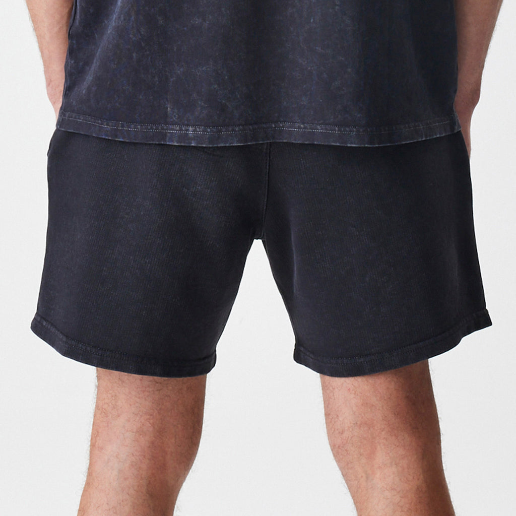McLaren Racing New Era Vintage Wash Black Shorts