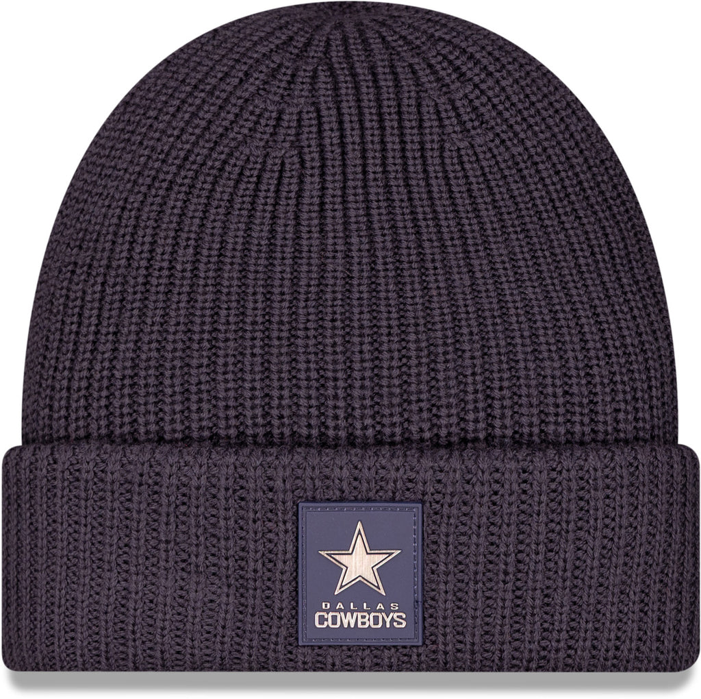 Dallas Cowboys New Era NFL 2025 Sideline Cold Weather Cuff Knit Beanie