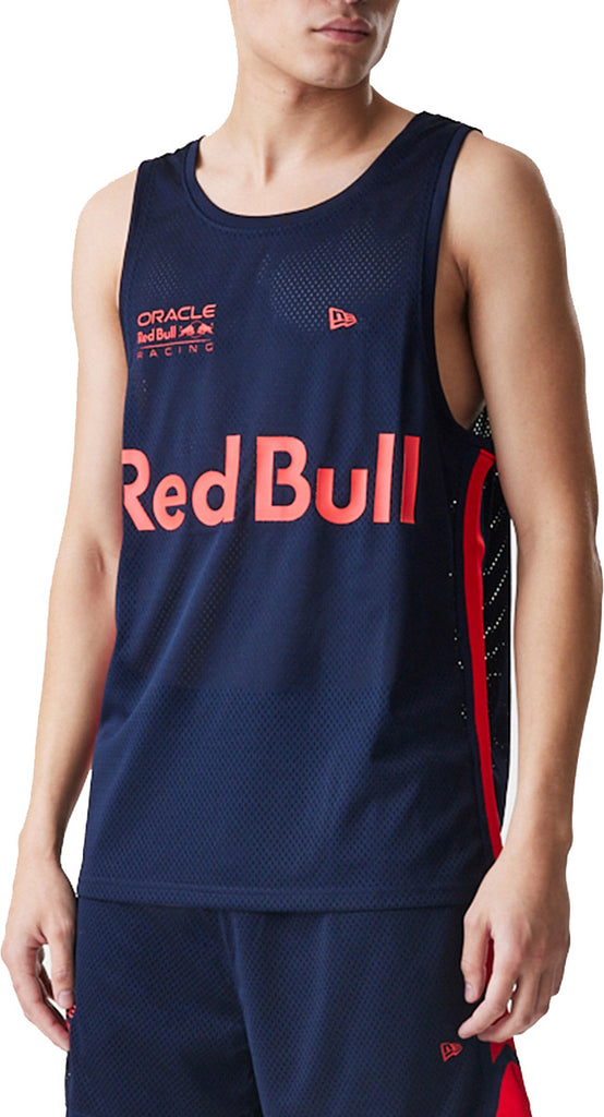 Red Bull Racing New Era Basketball Mesh Navy Tank Top