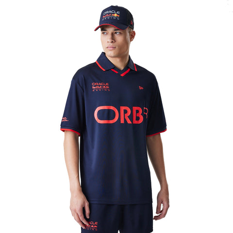 Red Bull Racing New Era Graphic Navy Football T-Shirt