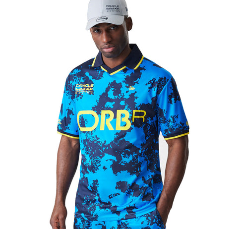 Red Bull Racing New Era Graphic Blue Football T-Shirt