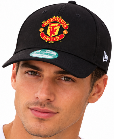 Gorra Manchester United New Era 940 Team Basic negra