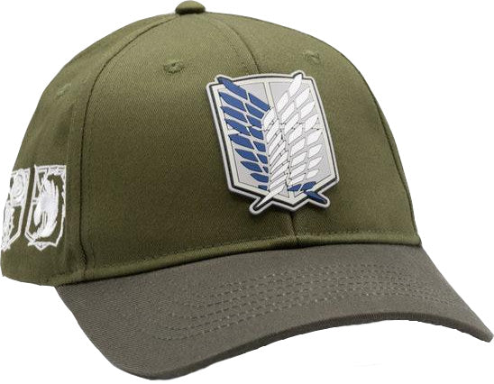 Attack On Titan Khaki Baseball Cap - pumpheadgear, baseball caps