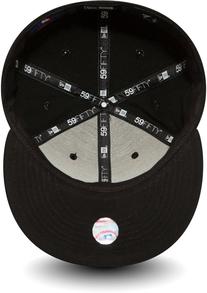 New York Yankees New Era 59Fifty MLB All Black Baseball Cap