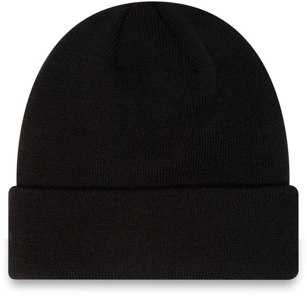 New York Yankees New Era Black Beanie MLB Essential Cuff Knit Hat