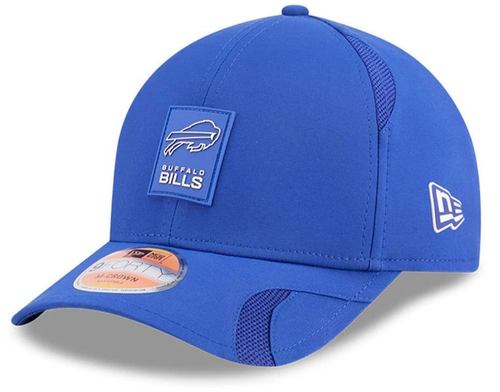 Buffalo Bills NFL Sideline 2025 New Era 9Forty M-Crown Blue Team Cap