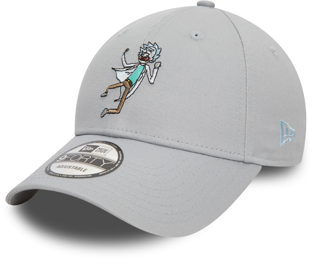 Rick And Morty New Era 9Forty Charcater Grey Baseball Cap