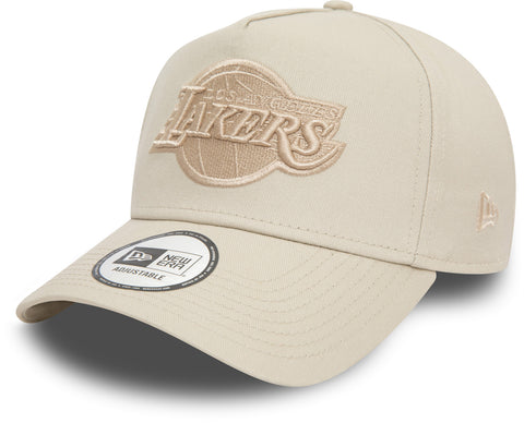 Los Angeles Lakers New Era NBA Team E-Frame Stone Trucker Cap - pumpheadgear, baseball caps