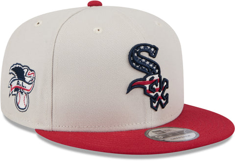 Chicago White Sox New Era 9Fifty MLB 2024 July 4th Team Snapback Cap - pumpheadgear, baseball caps