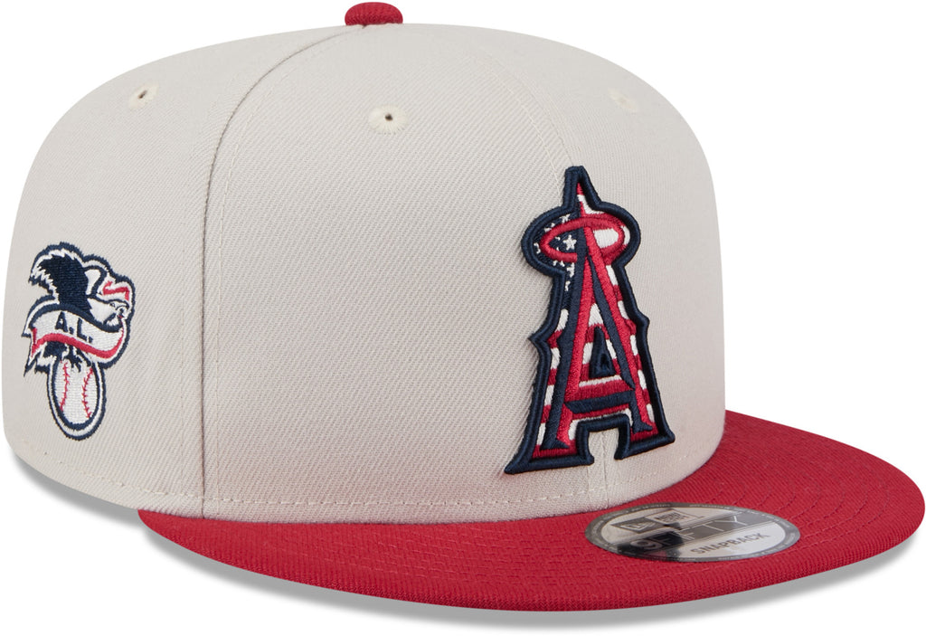 Anaheim Angels New Era 9Fifty MLB 2024 July 4th Team Snapback Cap