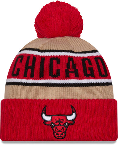 Chicago Bulls New Era NBA 2024 Draft Team Beanie - pumpheadgear, baseball caps