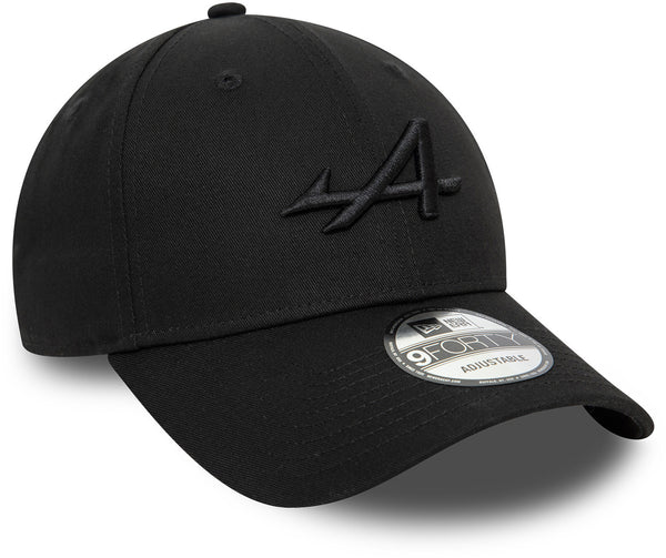 Alpine F1 New Era 9Forty EMB All Black Team Cap