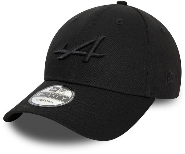 Alpine F1 New Era 9Forty EMB All Black Team Cap