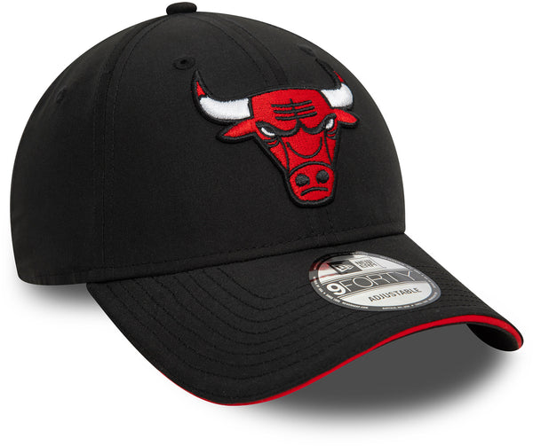 Chicago Bulls New Era NBA Cap 9Forty Microfibre Black NBA Team Cap