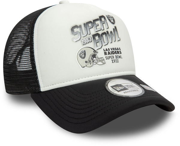 Las Vegas Raiders New Era Superbowl NFL Team Trucker Cap