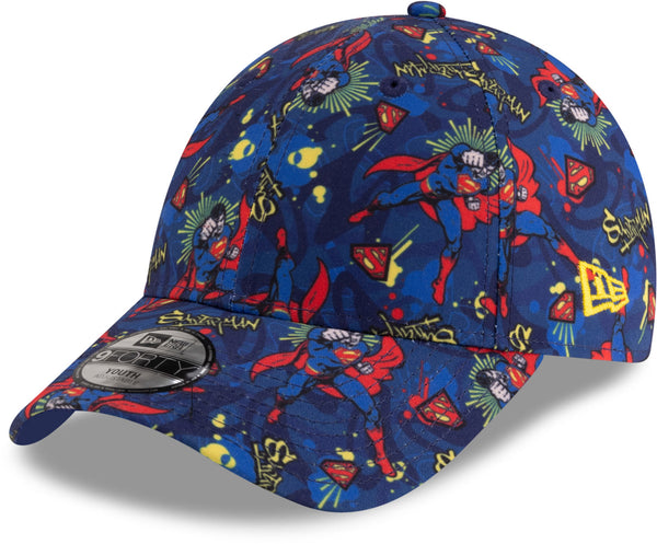 Superman New Era 9Forty Kids DC Comics Navy Character Cap (4 - 12 Years)