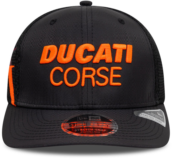 Ducati New Era 9Fifty Gradient Print Black Stretch Snapback Cap
