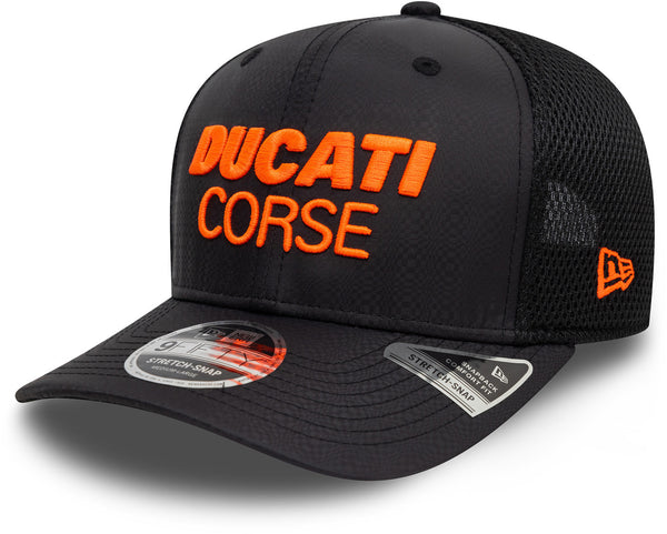 Ducati New Era 9Fifty Gradient Print Black Stretch Snapback Cap