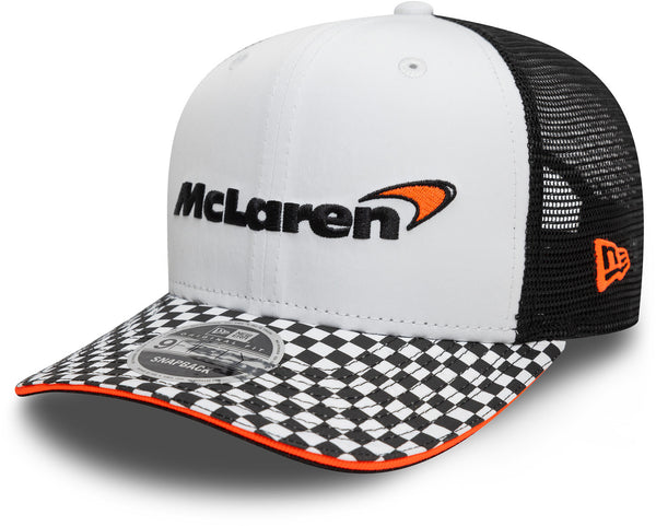 McLaren Racing New Era 9Fifty Checkered Visor Team Snapback Cap