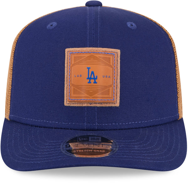 Los Angeles Dodgers New Era 9Seventy Stretch Snap Debossed Baseball Cap