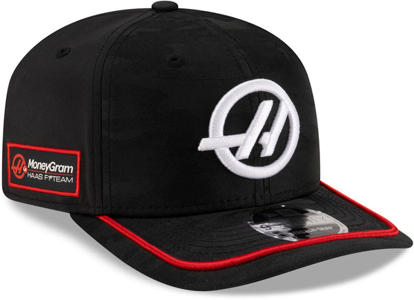 Haas F1 New Era 9Seventy Black Camo Stretch Snapback Cap