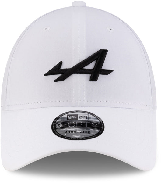 Alpine F1 New Era 9Forty Essential White Team Cap