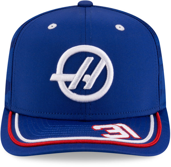 Haas F1 New Era 9Seventy Silverstone GP Esteban Ocon Stretch Snapback Cap