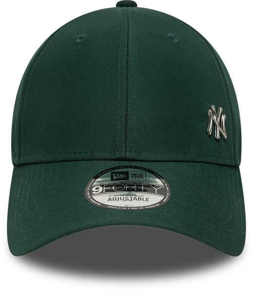 New York Yankees New Era 9Forty Flawless Dark Green Baseball Cap - pumpheadgear, baseball caps