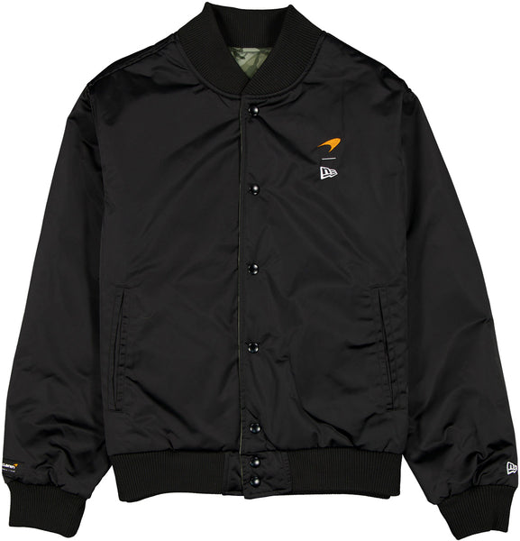McLaren Racing New Era Black Reversible Bomber Jacket