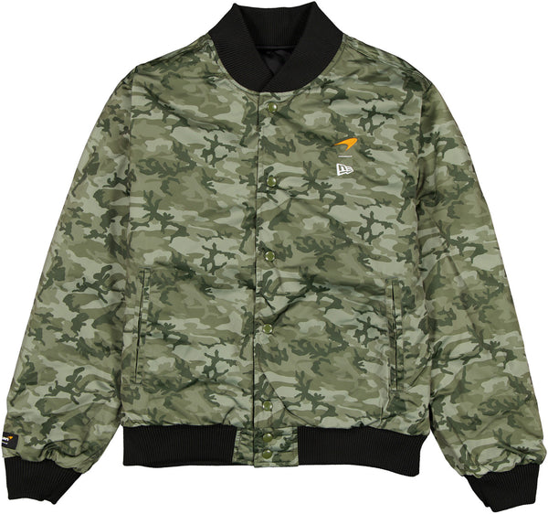 McLaren Racing New Era Black Reversible Bomber Jacket