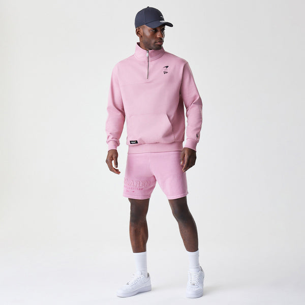 McLaren Racing New Era Cool Pink Quarter Zip Sweatshirt