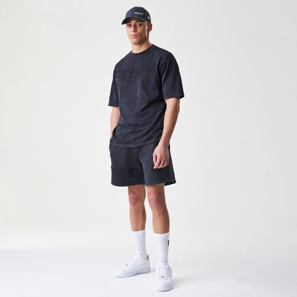 McLaren Racing New Era Black Washed Oversized T-Shirt