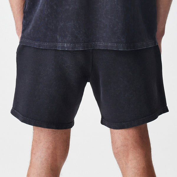 McLaren Racing Shorts Black New Era Vintage Wash Cotton F1 Team Shorts