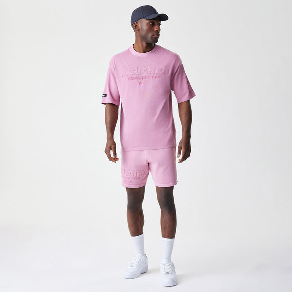 McLaren Racing New Era Vintage Wash Cool Pink Shorts
