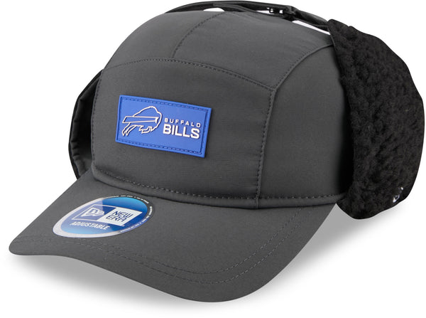 Buffalo Bills New Era Sideline 2025 Cold Weather Runner Dog Ear Adjustable Cap