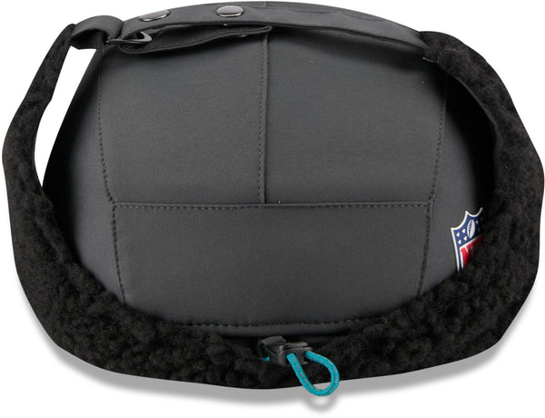 Jacksonville Jaguars New Era Sideline 2025 Cold Weather Runner Dog Ear Adjustable Cap