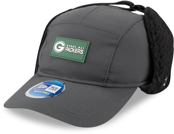 Green Bay Packers New Era Sideline 2025 Cold Weather Runner Dog Ear Adjustable Cap