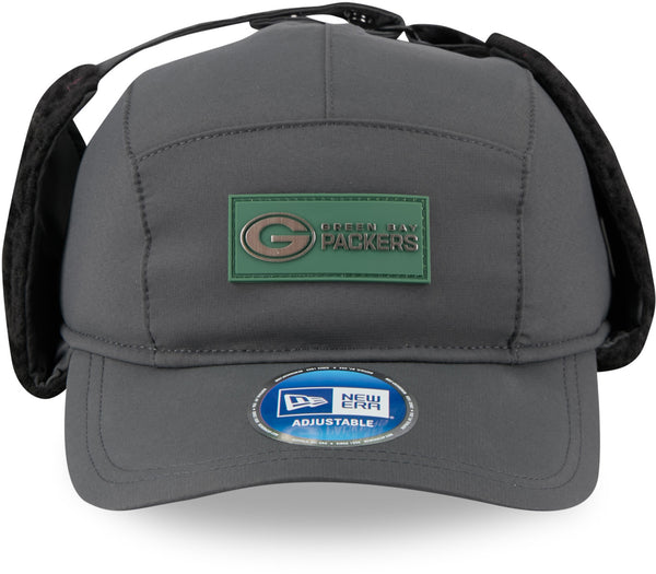 Green Bay Packers New Era Sideline 2025 Cold Weather Runner Dog Ear Adjustable Cap
