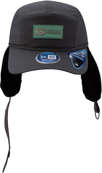 Green Bay Packers New Era Sideline 2025 Cold Weather Runner Dog Ear Adjustable Cap