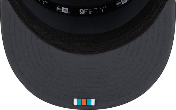 Miami Dolphins New Era 9Fifty SP NFL Sideline 2025 Cold Weather Snapback Cap