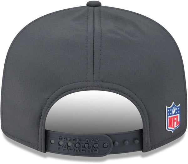 Gorra del equipo Baltimore Ravens NFL 2023 Sideline New Era 9Forty Stretch Snap gris