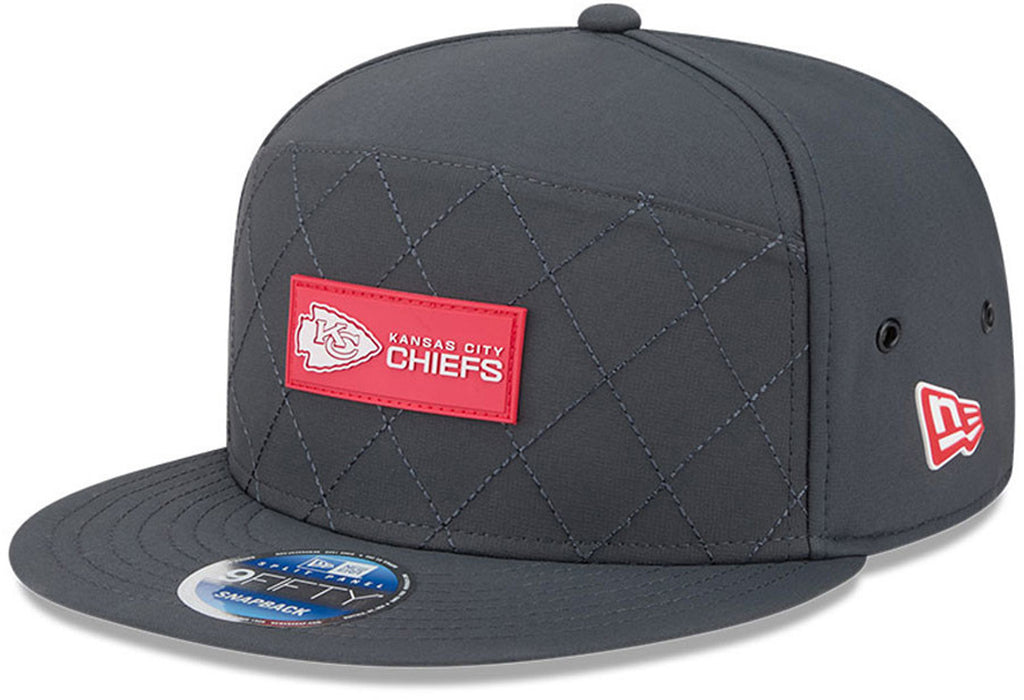 Kansas City Chiefs New Era 9Fifty SP NFL Sideline 2025 Cold Weather Snapback Cap