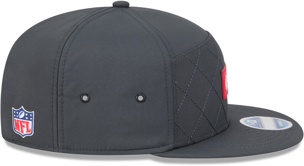 Kansas City Chiefs New Era 9Fifty SP NFL Sideline 2025 Cold Weather Snapback Cap