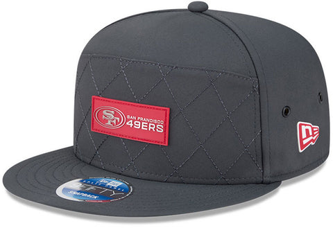 San Francisco 49Ers New Era 9Fifty SP NFL Sideline 2025 Cold Weather Snapback Cap